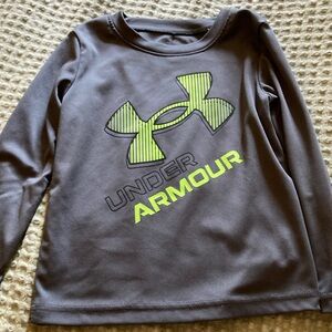 Under Armour Gray Long Sleeve Performance Tee